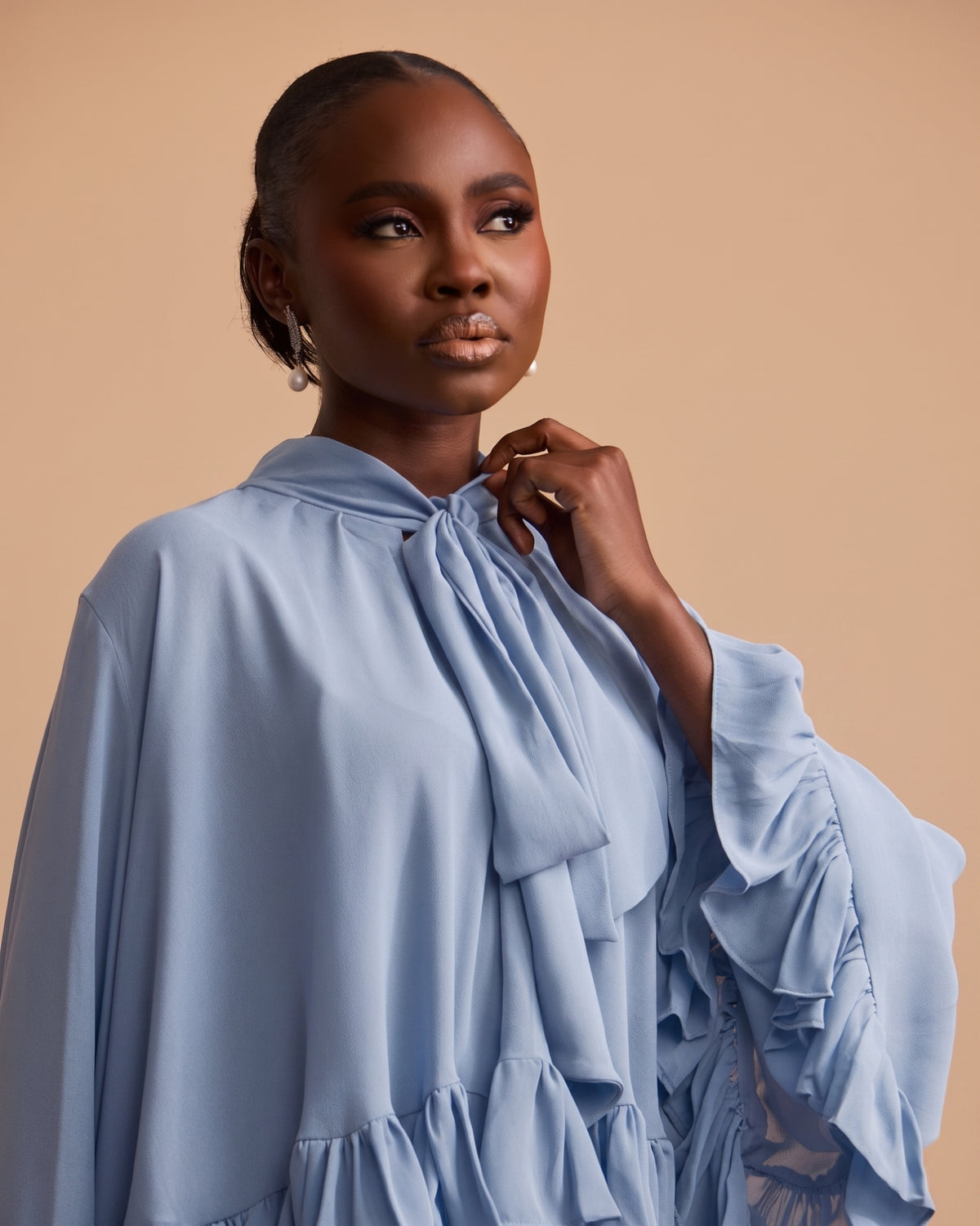 Samira Top Powder Blue