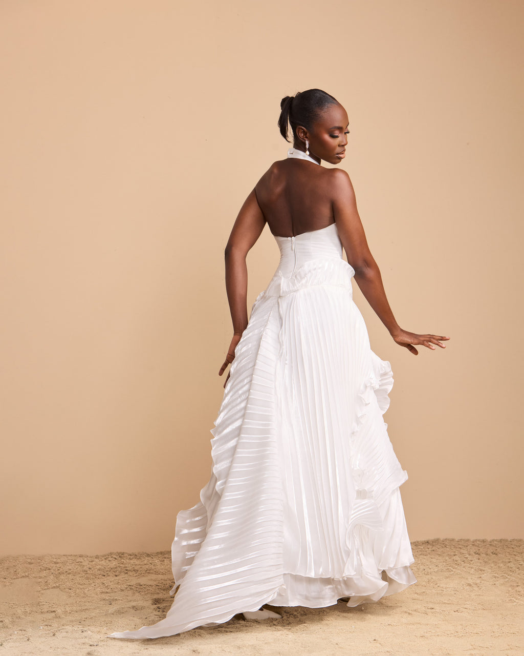 Seafoam Dress in Ivory